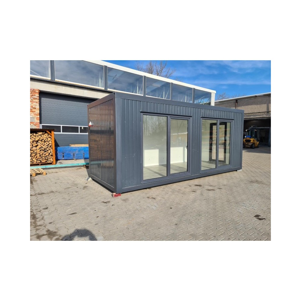 E1 CONTENEDOR OFICINA 6×3 M / NUEVO - Imagen 1