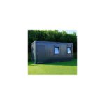 CONTENEDOR OFICINA 6×3 M CON ASEO Y COCINA / NUEVO